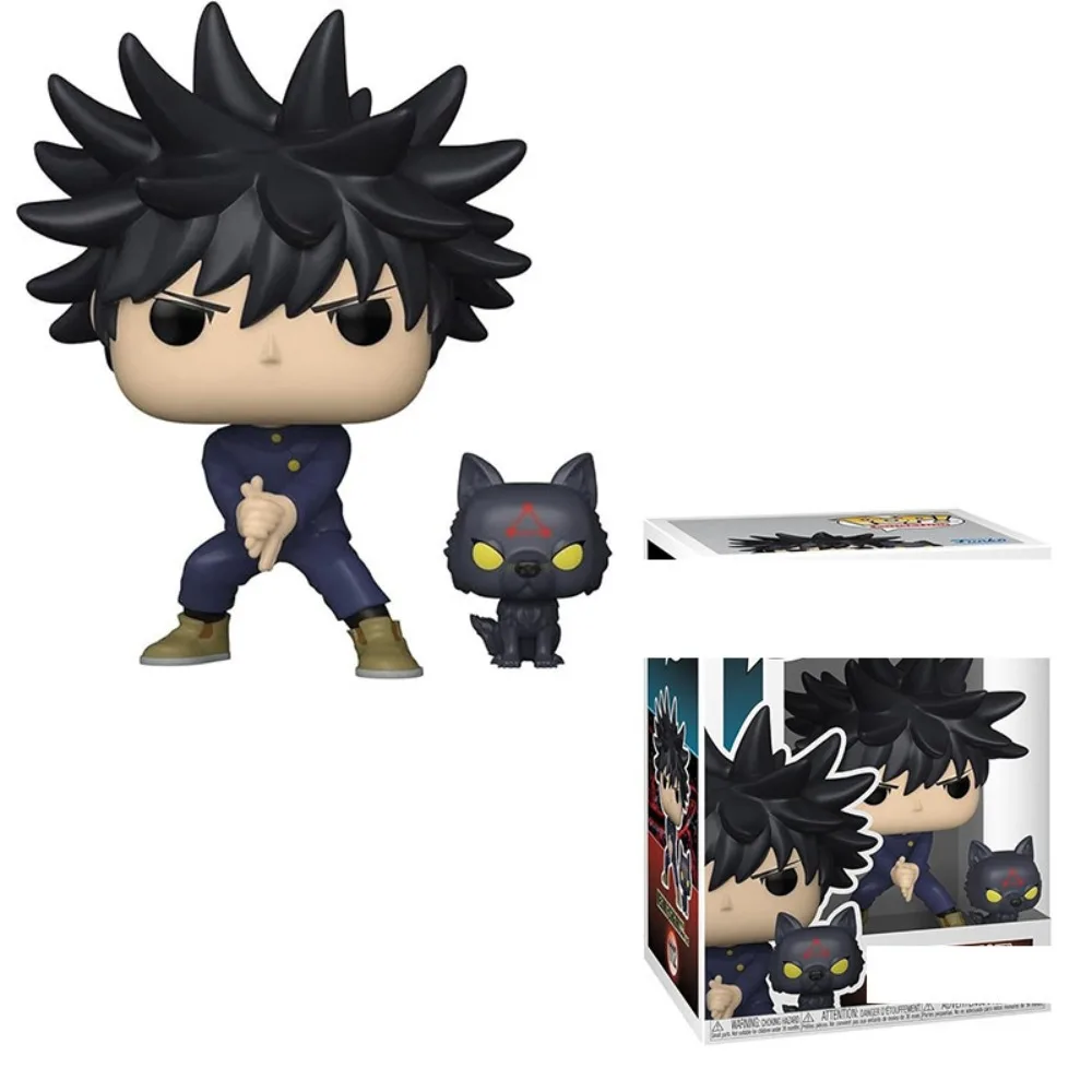 FUNKO Pop Jujutsu Kaisen Fushiguro Megumi Satoru Gojo Action Figures Popular Anime Characters Cool Model Periphery Collect Gifts