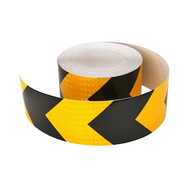 

1pcs Arrow Reflective Tape Car Sticker Safety Warning Mark Self Adhesive Tape 5x300cm Hot