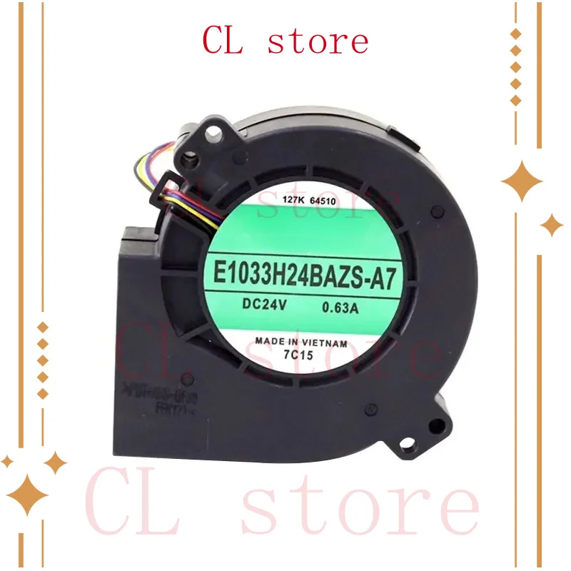 127K64510 Original Fuser Cooling Fan E1033H24BAZS-A7 for Xerox D95 D110 D125 D136