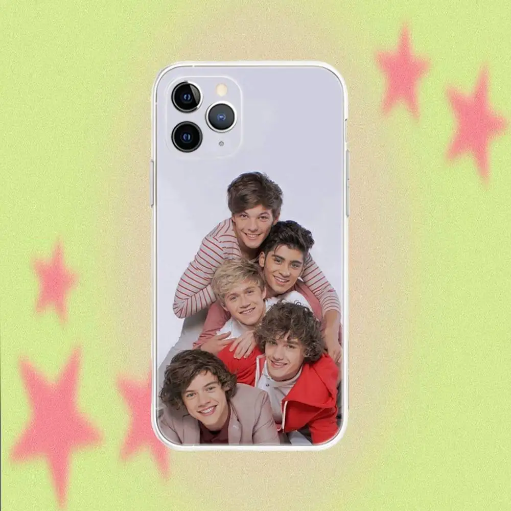 Band O-One Direction OD Transparent Phone Case For iPhone 17,13,15,12,11,14,16 Pro Max Mini 7,8 Plus SE4,17E Air Fundas - view 4