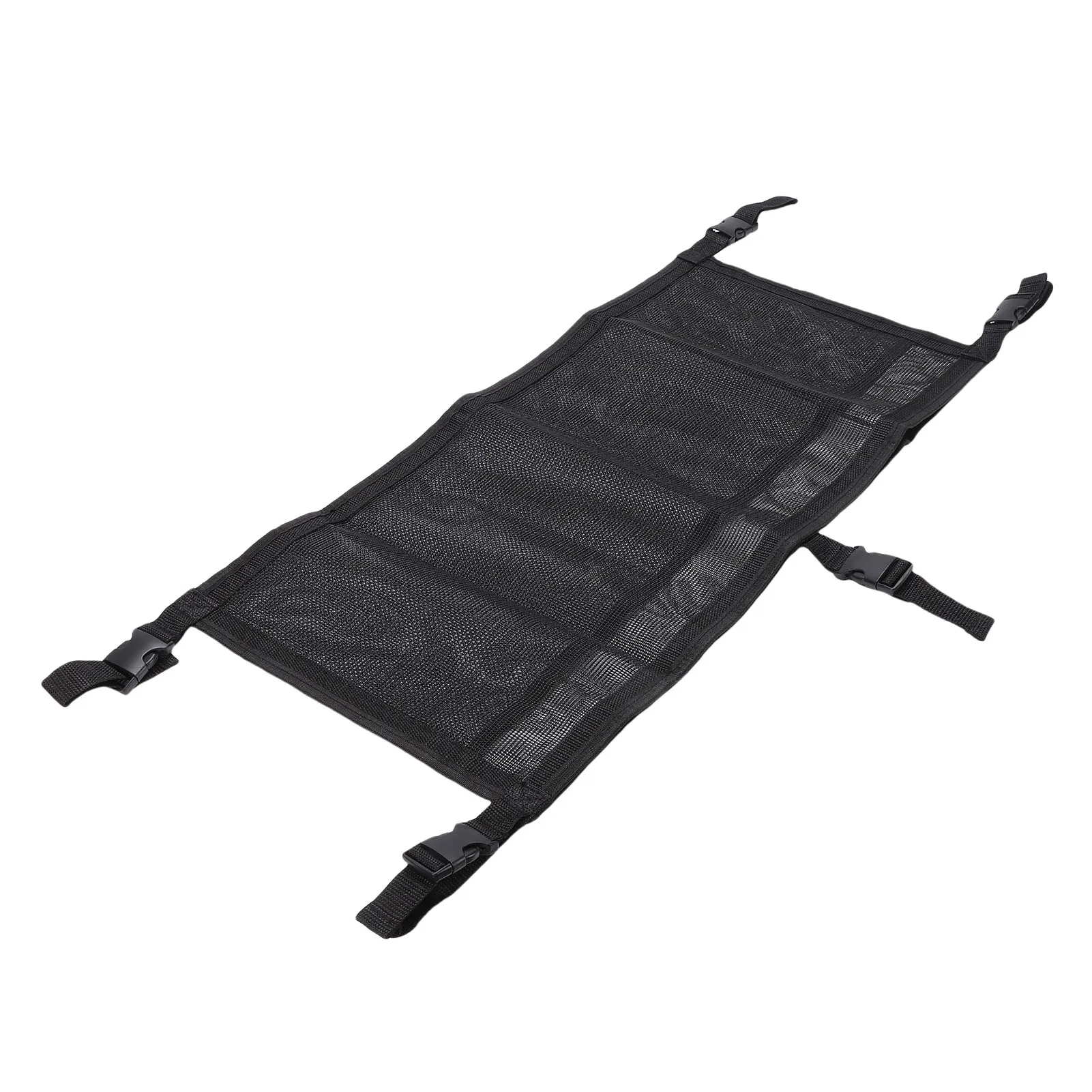 Bolsa de almacenamiento para barco con 3 divisiones correas ajustables asiento de barco de malla organizador bolsa suspendida para organizador de almacenamiento de barco yate