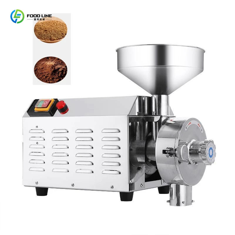 

Customized Industrial Herbal Grinder Heavy Duty Coffee Bean Milling Equipment for Commercial Use