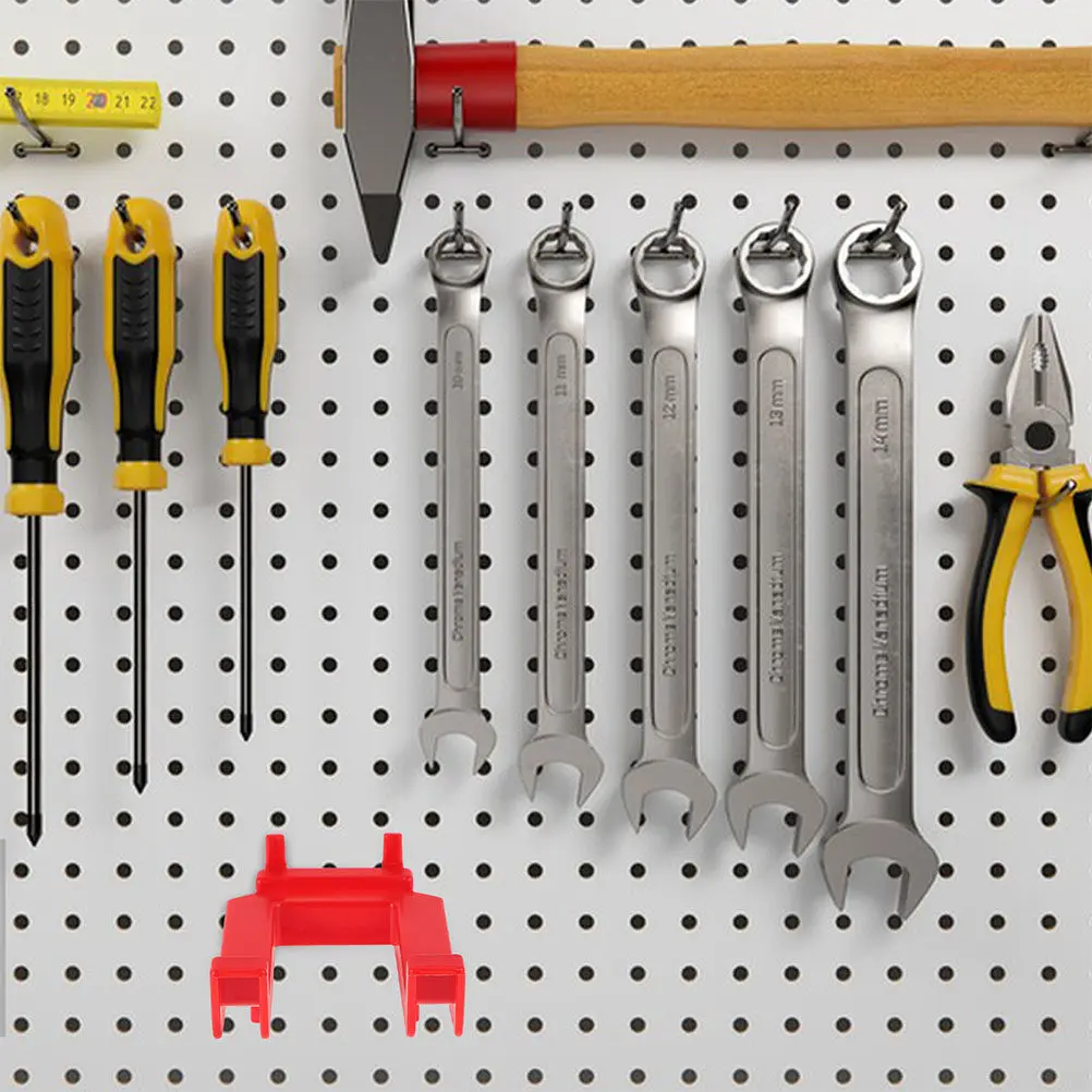 2Pcs Plastic Car Wash Tool Hooks Pegboard Spray Bottle Holder Heavy Duty Wall Mount Organizer Detailing Tool Storage Accessories