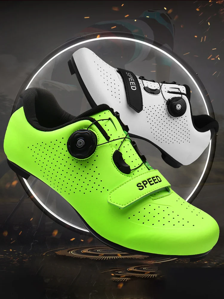 Neue Unisex Pedal Fahrradschuhe Flache Schuhe Geeignet für Bergsport Pedal Selbstsichernde Fahrradschuhe Atmungsaktive Fahrradschuhe – Detail 6