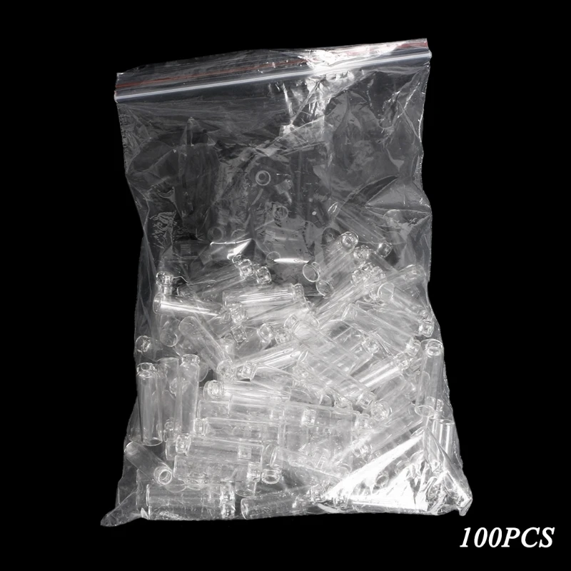 1/100 قطعة/الوحدة عبوات زجاجات عطر صغيرة لمستحضرات التجميل عينة من الزجاج
