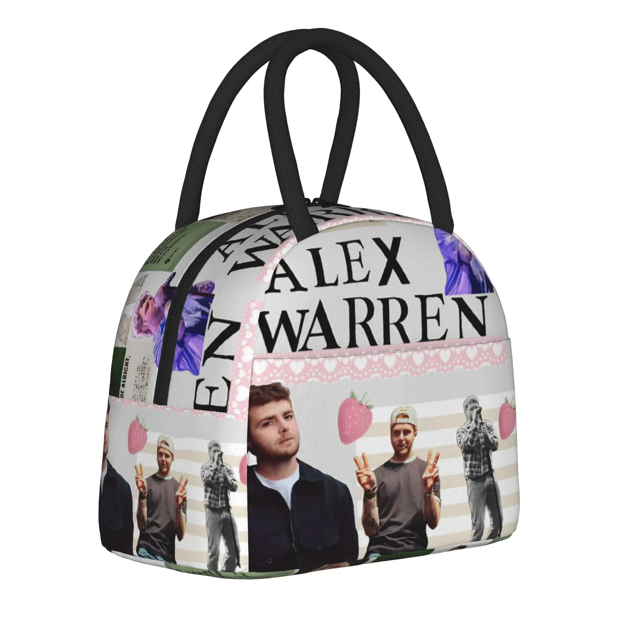 ALEX WARREN Little Orphan Alex Live 2026 Thermal Insulated Lunch Bag for Picnic Food Bag Container Men Women Thermal Lunch Boxes