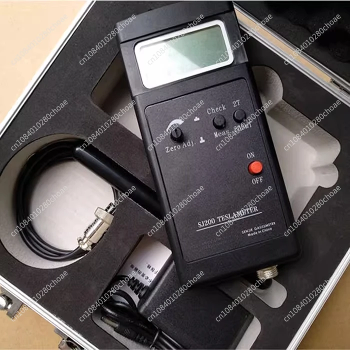 

0-200Mt-2000mT SJ200 Цифровой гаусс-метр Тестер статического магнитного поля с адаптером 0,1 мT