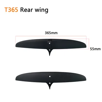 Nouveau hydroptère 360 et 365 pour cerf-volant surf, aile arrière haute Performance, Sports aquatiques, planche de surf en Fiber de carbone, vente en gros