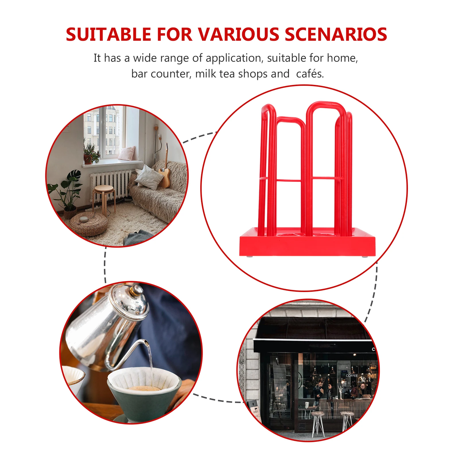 

Disposable Cup Rack High-Quality Material Safe Eco-Friendly Home Bar Cafe Use Easy Clean Tidy Kitchen Organizer Practical Cup