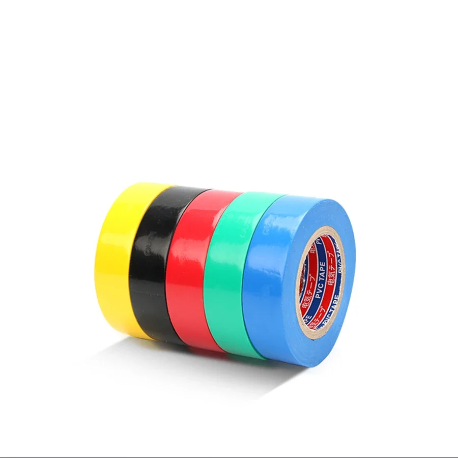 15M PVC Waterproof Adhesive Tape Wire Electrical Insulation Flame Retardant Plastic Tape Electrician High Voltage Protection