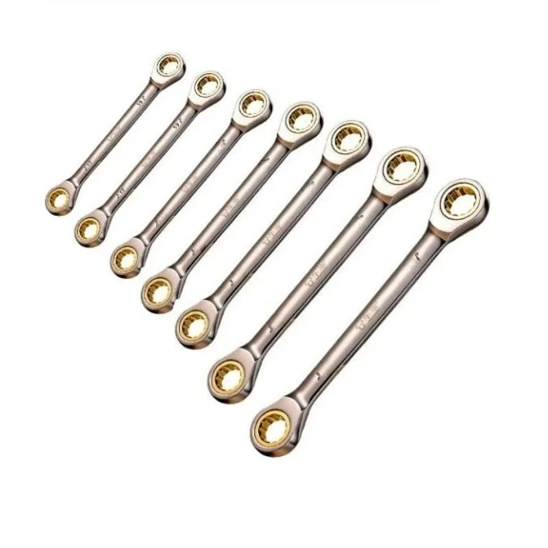 

72-Tooth Quick Dual Head Ratchet Wrench High Torque Universal Repair Tool for Auto