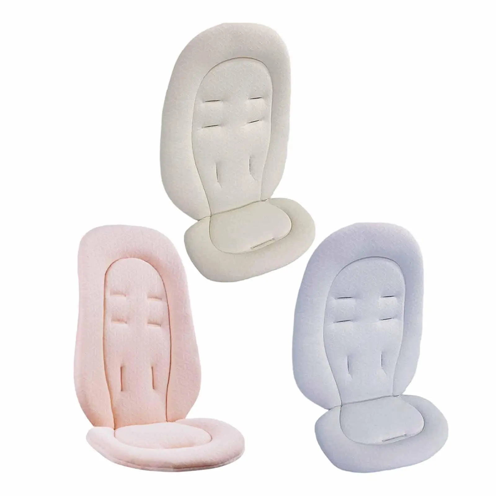 

Подушка для детского сиденья, вкладыши для сиденья, двусторонний дышащий коврик для коляски, сиденье для коляски