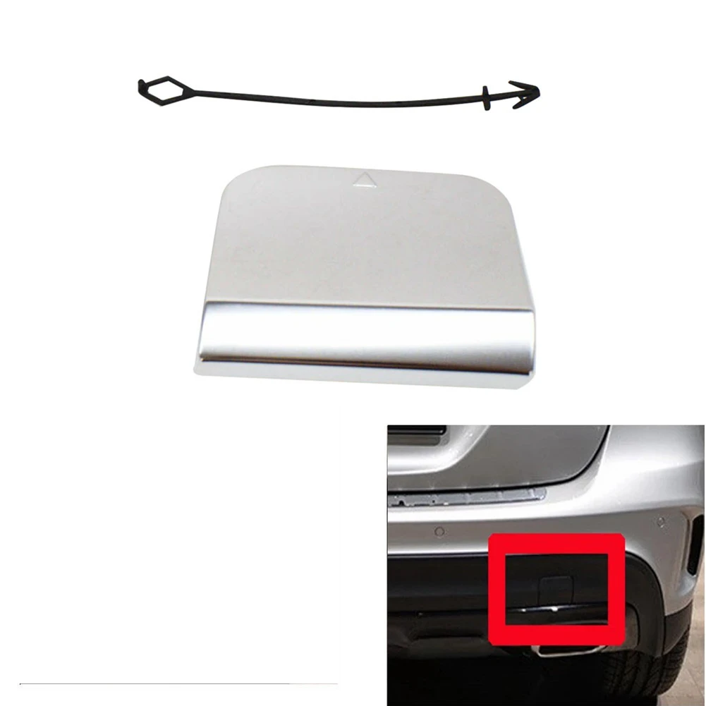 

B07A-Car Rear Bumper Tow Hook Cover Cap Towing Hole Lid Trailer Trim Cap
