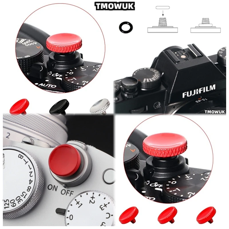 

For Nikon F3 F3HP DF FM2 F3, Professional Grade Metal Buttons