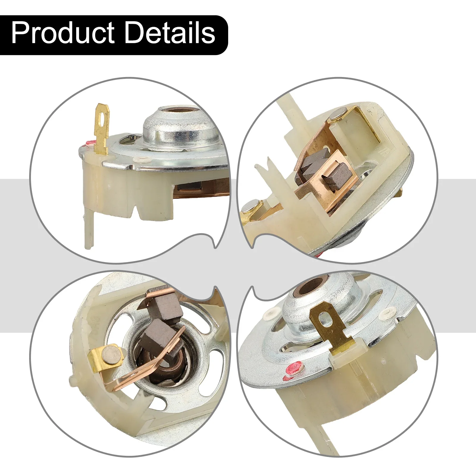 

Carbon Brush Holder Parts Good Performance Metal Plastic Carbon Brushes Holder Easy To Use Electric Drill Motor