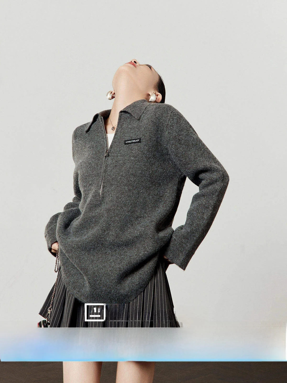 

ay Knitted Ne Loose Casual Top Women's Faion Spring New Sle Breathable Comfortable Long Sve Regular Fit