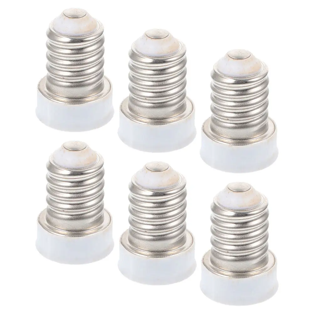 6Pcs E14 To E12 Bul…