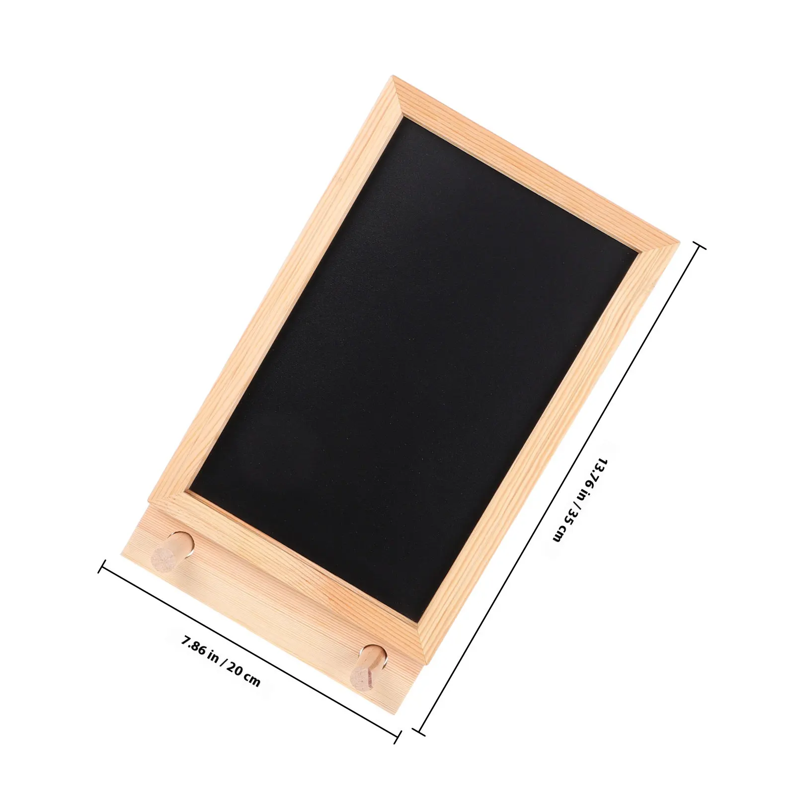 Chalkboard Sign Double Sided Wood Base Menu Price Writing For Restaurant Store Display Small Chalkboard Message Board