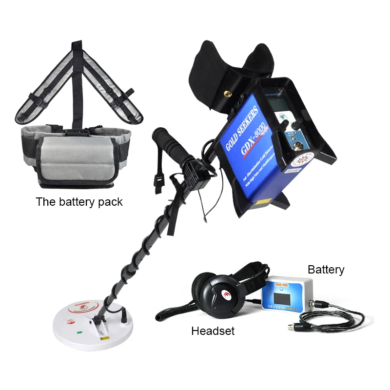 

GDX8000 Industrial Metal Detector Anti-interference Underground Treasure Metal Hunter