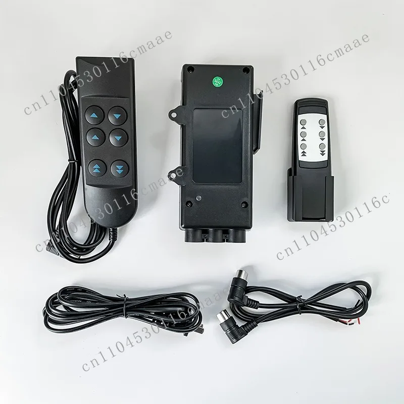 Electric push rod controller, lifting column wireless wired driver one drag two synchronous control with remote control