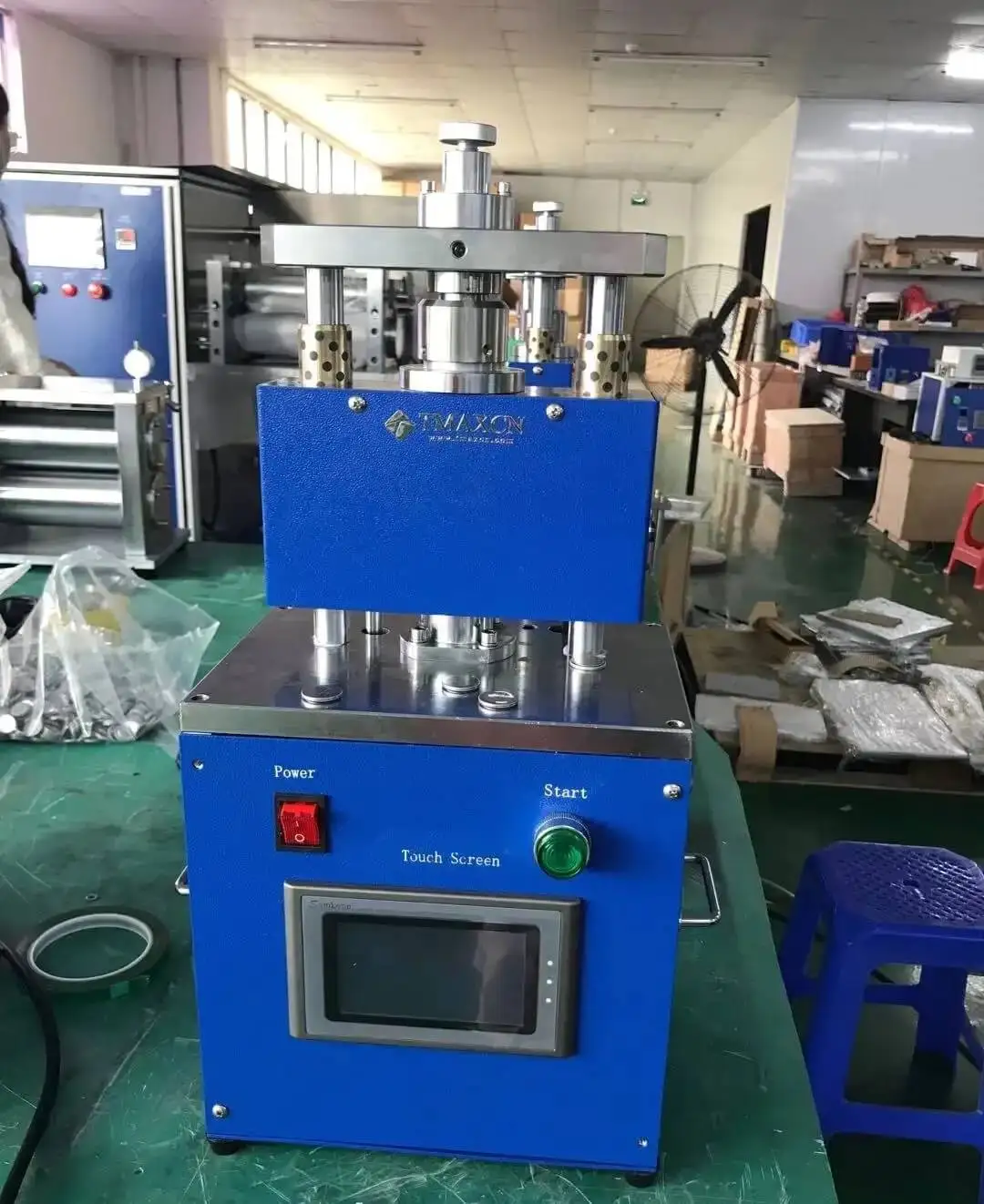 

Lab Electric Sealer Coin Cell Crimper Machine for Crimping CR20XX Coin Cells