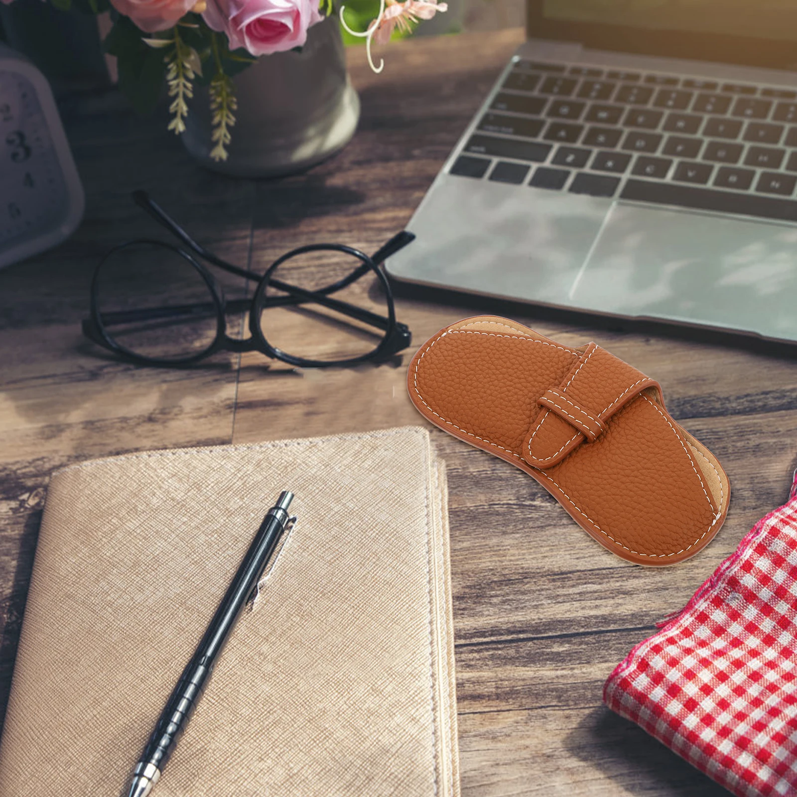 

Glasses Case Eyeglass Box 17x75x1cm PU Soft Travel Portable Sunglass Storage ganizer Protective Dustproof