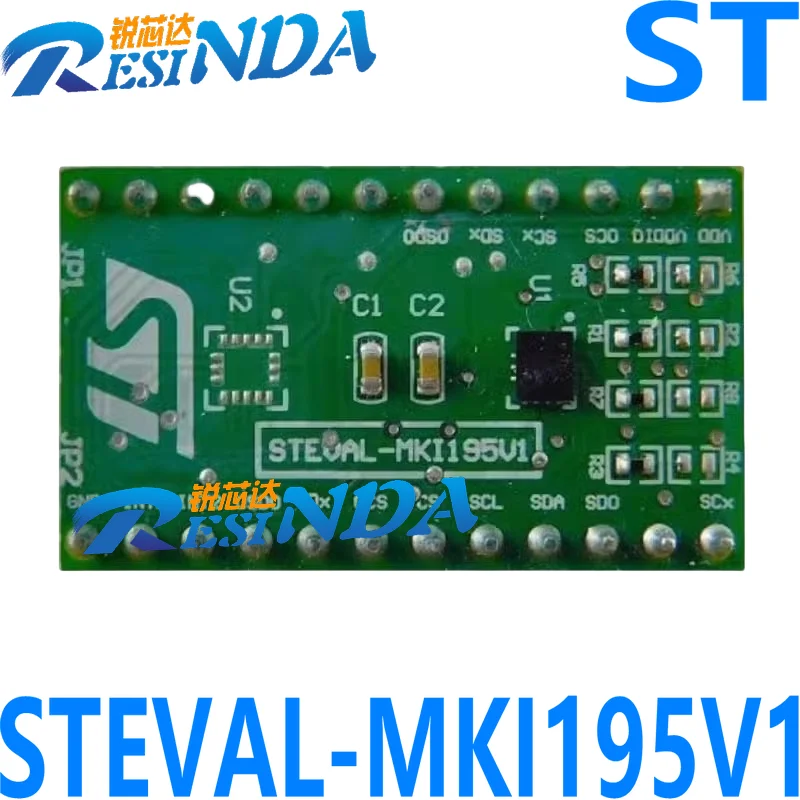 Original spot STEVAL-MKI195V1 for standard DIL24 socket LSM6DSRX adapter board