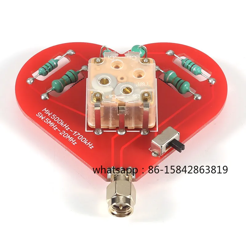 Non-directional Triaxial Magnetic MF/HF Antenna, 500kHz-1700kHz & 5-20MHz