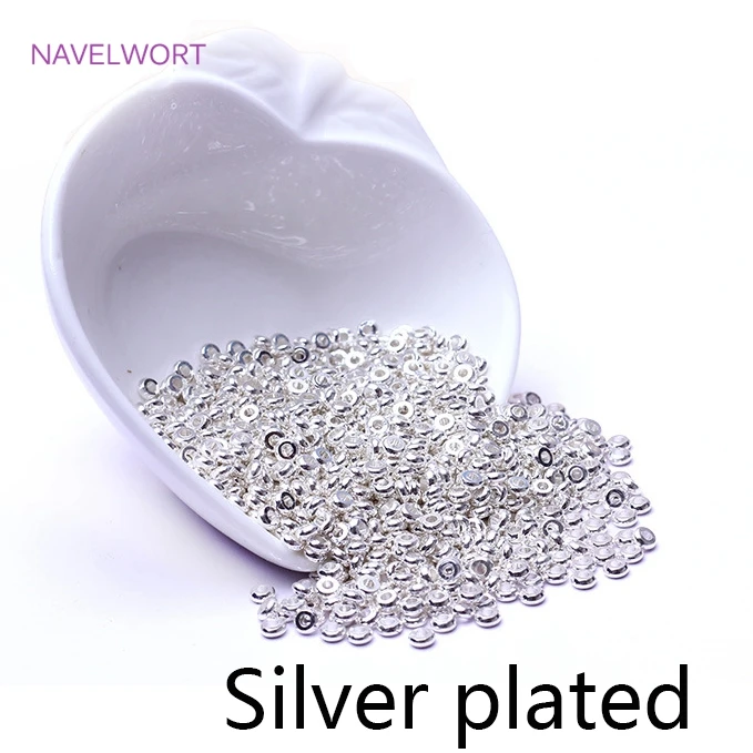 18k Gold Plated Spacer Beads for Bracelet Making