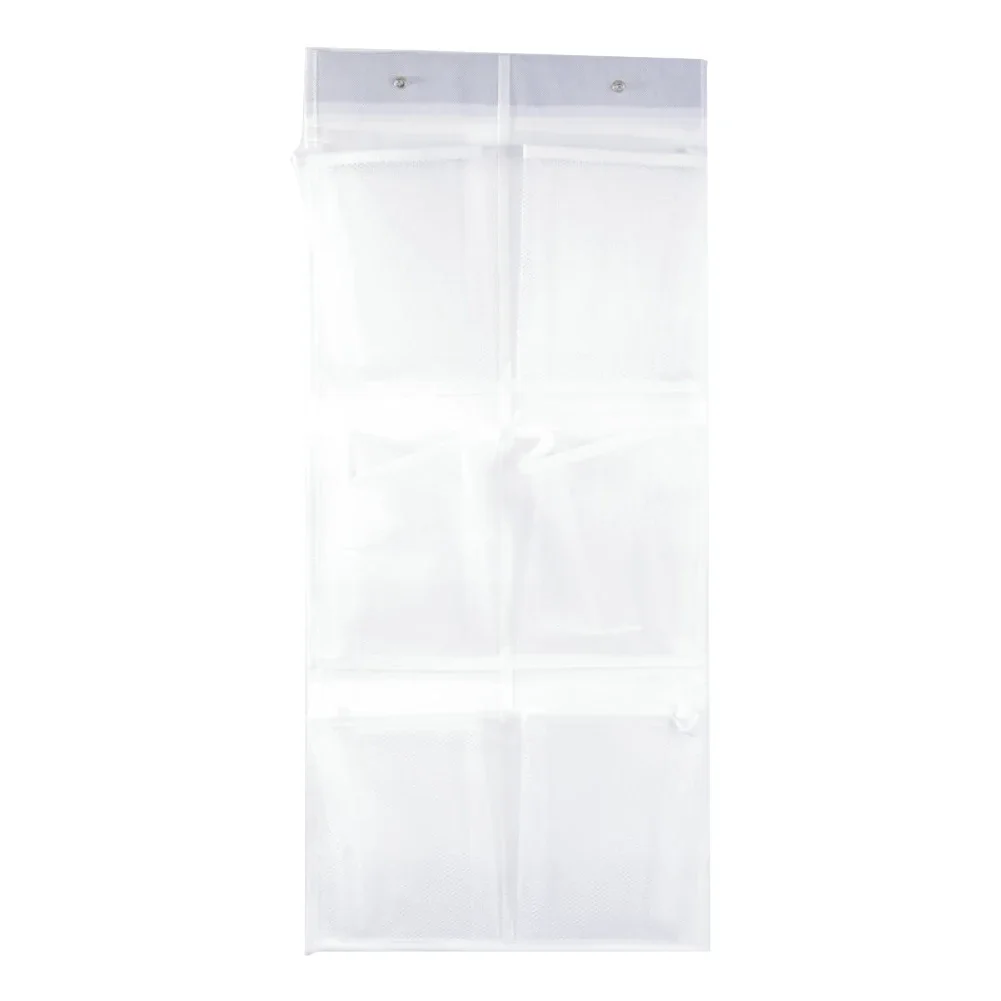 Multi Pocket Breathable Door Hanging Storage Bag For Home Organization Dustproof Design Suitable For Bedroom Bathroom
