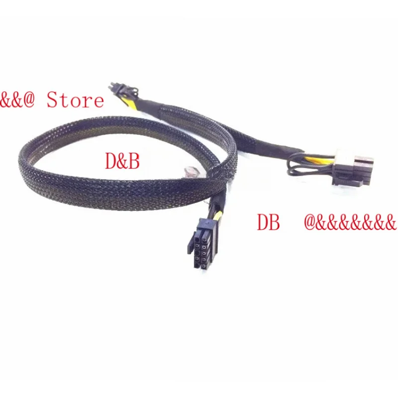 Cabo de Alimentação de Alta Qualidade PSU mini 10 pinos para 8 pinos + 8 pinos PCI-E para Placa Gráfica GPU para HP DL380 Gen10 e Placa GPU