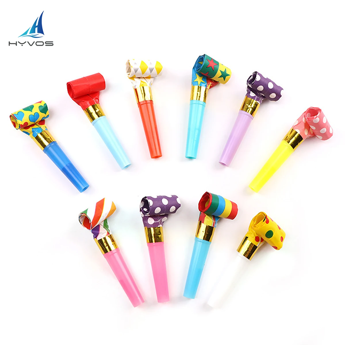 

30Pcs Party Blowout Whistles Kids Birthday Party Favors Noise Makers Cheer Props Pinata Filler Wedding Christmas Supplies