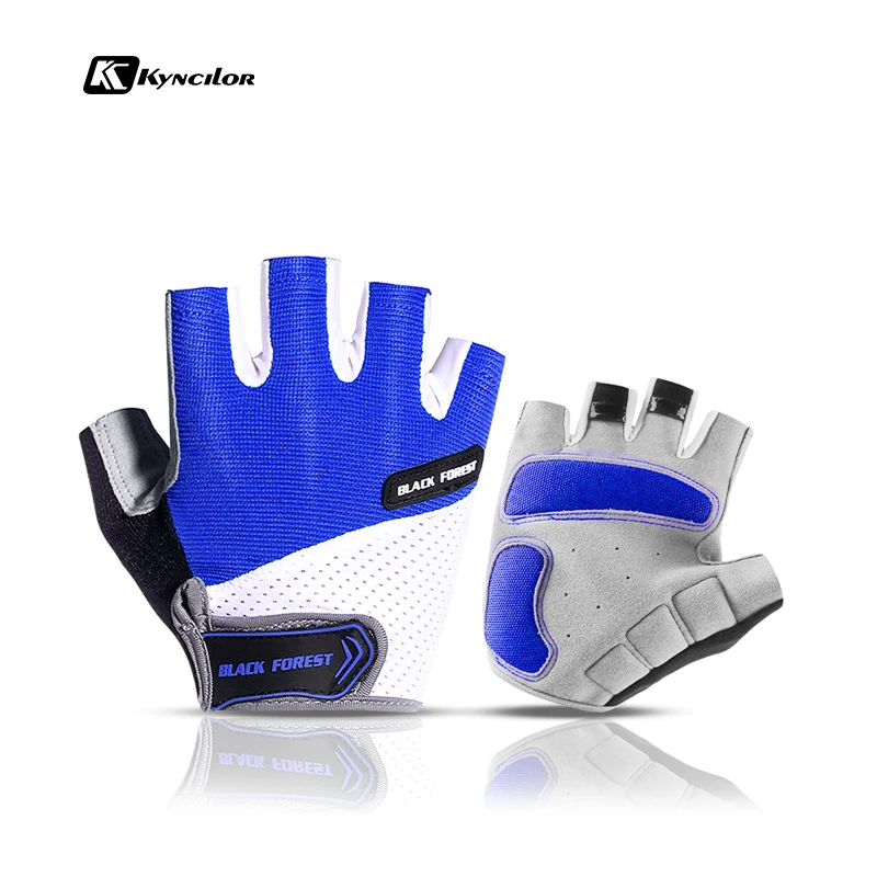

Men Cycling Bicycle Gloves Half Finger Gym Gloves Women Mitten Breathable Anti-slip Glove Fitness Sport Training Gloves