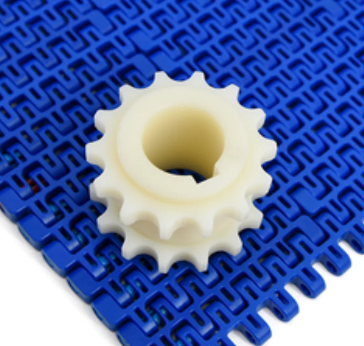 2pcs 10/19Teeths OD:41/79MM 1270 Mesh Belt Chain 12.7 Pitch Double Low Sprocket Gear