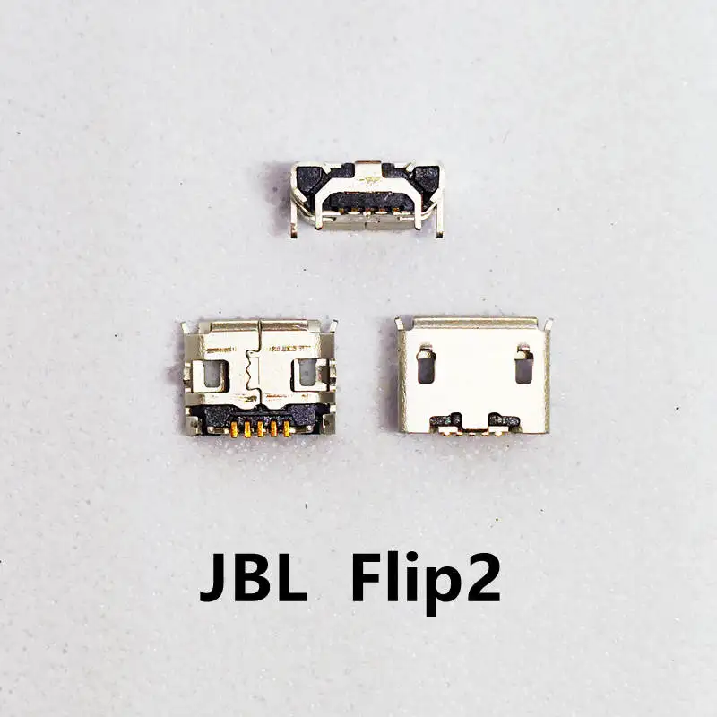 5-10Pcs For JBL Flip 2 Bluetooth Speaker USB Charging Port Dock Socket Plug Flip2 Charger Connector Repair Parts