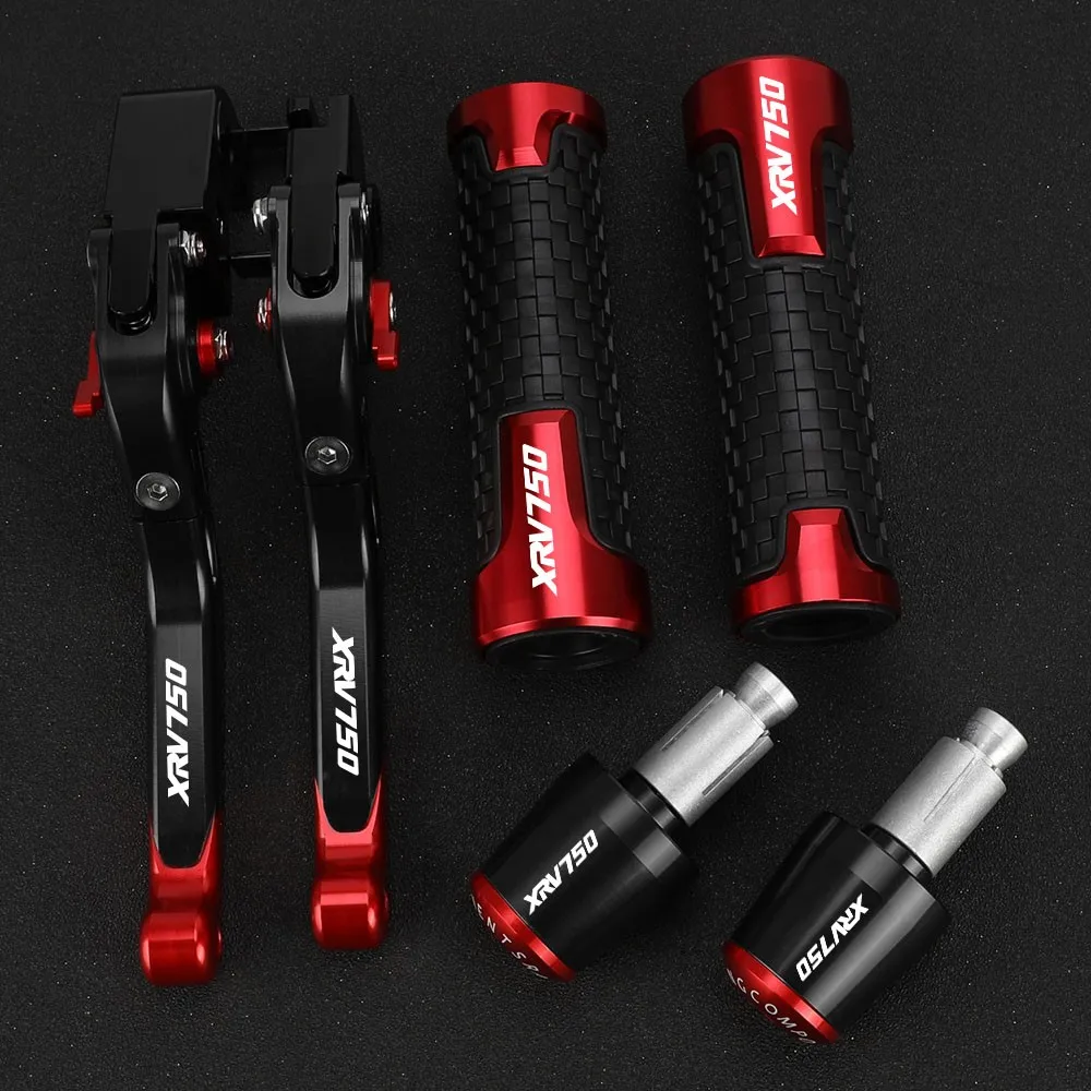 

For Honda XRV750L-Y XRV 750 XRV750 AFRICA TWIN 1990-2003 Motorcycle CNC Adjustable Brake Clutch Levers Handlebar Hand Ends Grips