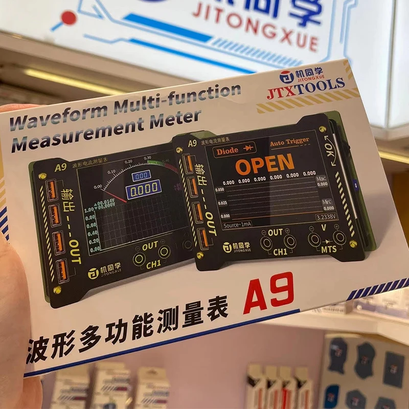 Moble Phone Repair Curve Waveform Multi-function Measuring Meter 0-36V Hiht-Precision Voltage And Current Testing JTX A9