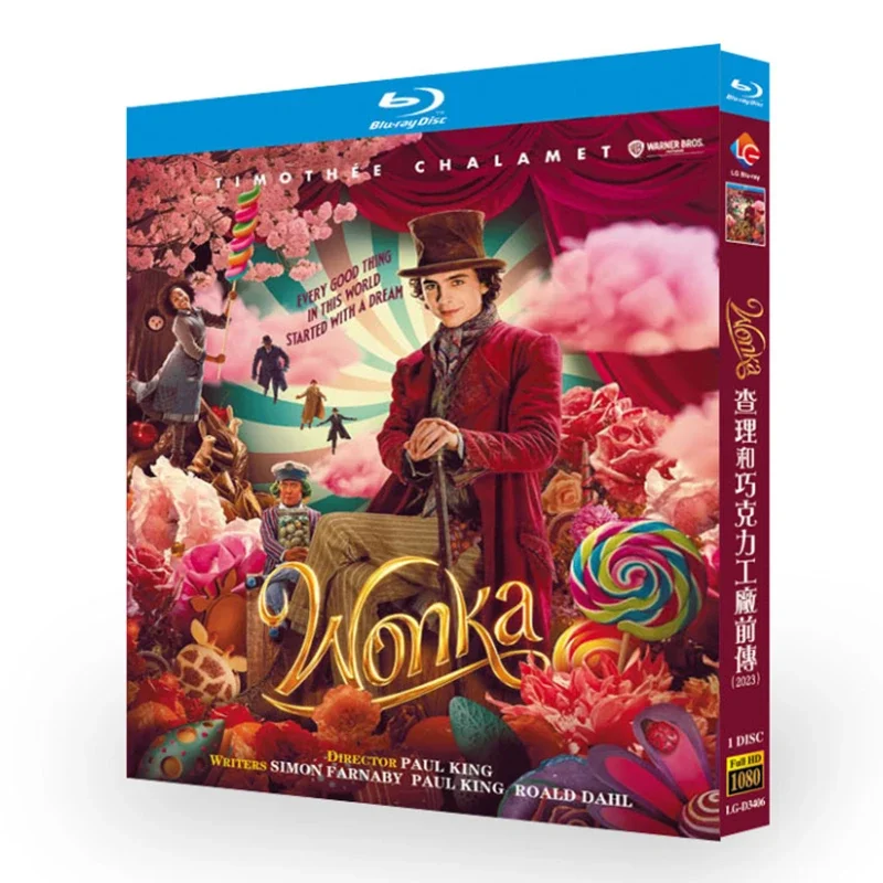 Wonka ‎ (2023) Disco Blu-ray de Alta Definición BD