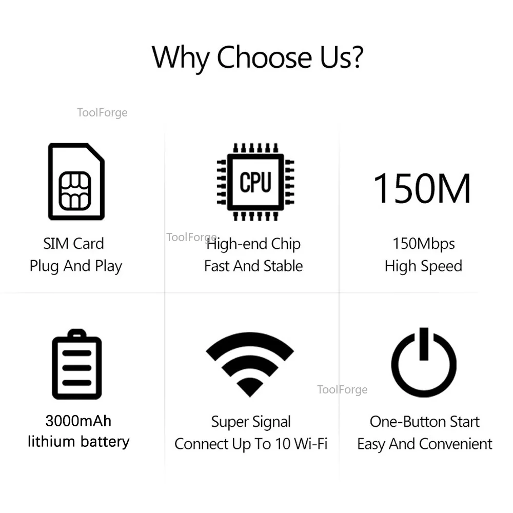 4G portable WIFI lanterns wireless MIFI plug SIM card with removable battery mobile router