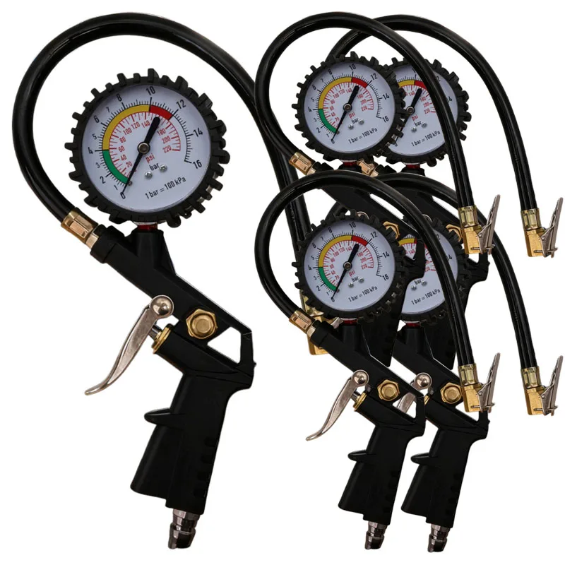 

Инструмент для насоса воздушного компрессора, многофункциональный монитор давления в шинах, манометр для автомобиля, мотоцикла, 3 в 1, циферблатный манометр, тестер для накачивания