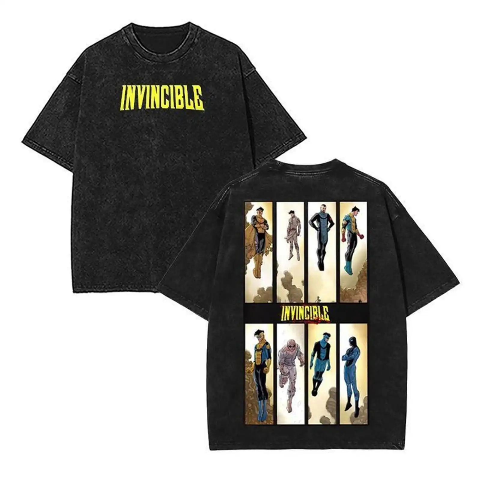 Comfort Color Limited Invincible Mark Superhero Graphic Tee, Superhero Costume, Comic Book Fan Gift Mineral Wash