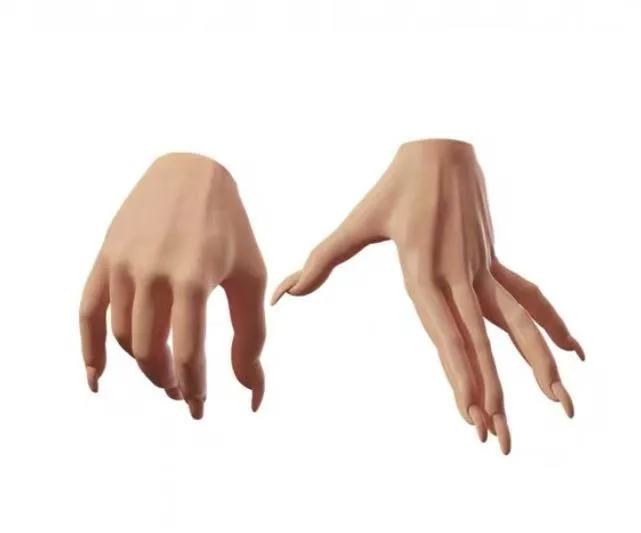 

Tan doll extra hands for sui body Blythe Doll Body 1/6 doll body Accessoreies