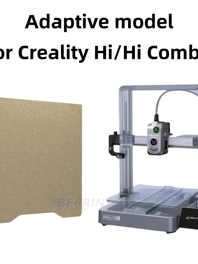 Voor Creality Hi 265*280mm Bouwplaat PEI PET Hoge Hechting Dubbelzijdige Afdrukplaat voor Creality Hi Combo 3D Printer Onderdelen