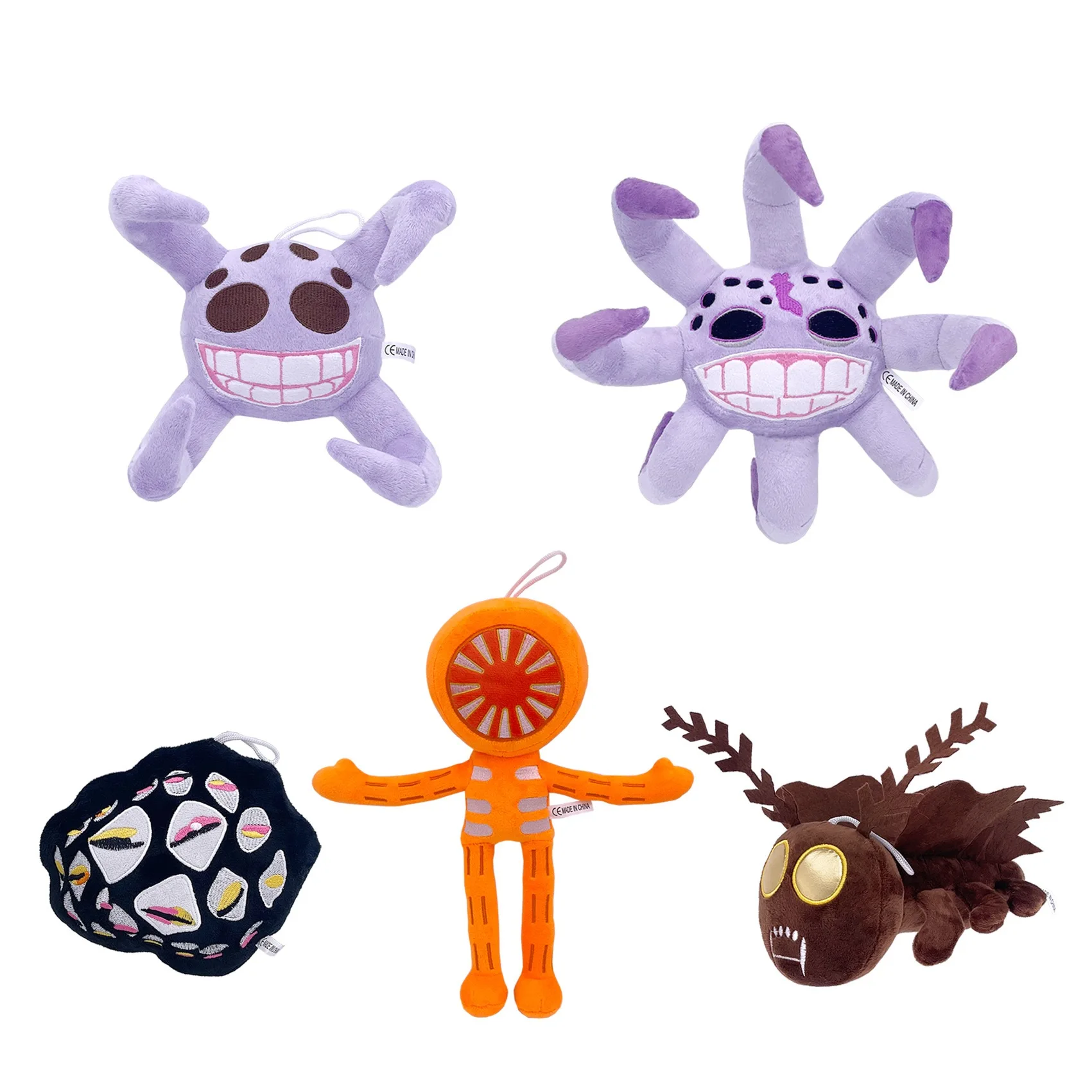 The New DOORS FLOOR 2 Plush Horror Game Doors Character Figure Toys Soft Stuffed Monster Plush Toy Doll Best Birthday Gift