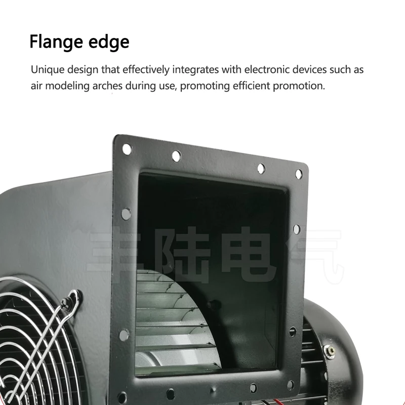 Kipas Blower Sentrifugal Multi-Wing Seri 130FLJ5 130FLJ5-32 Dengan Rangka, Kipas Ventilasi Pendingin Industri