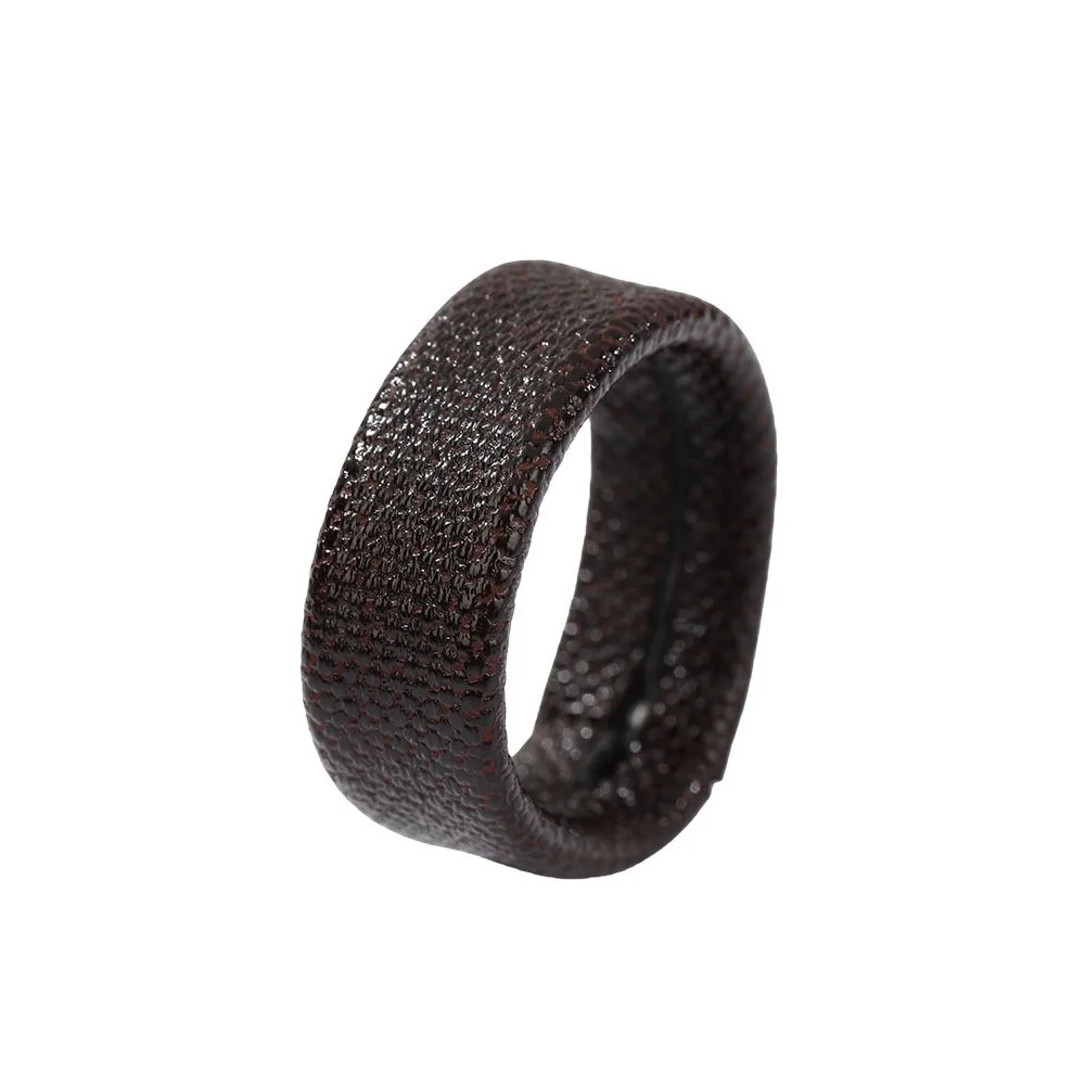 5pcs PU Leather Belt Loop Keeper Anti-Slip Faux Leather Belt Tail Retainer Ring Durable Multi-Style Belt Keeper Replacement