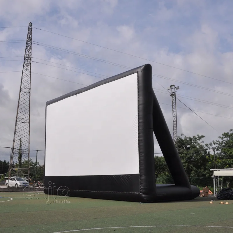 2026Romantic Movie Night Party Giant TV Screen Movie Screen Outdoor Inflatable Projector Screenpromote sales