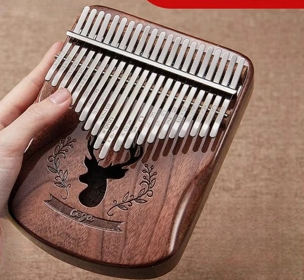 

Musician thumb piano beginner