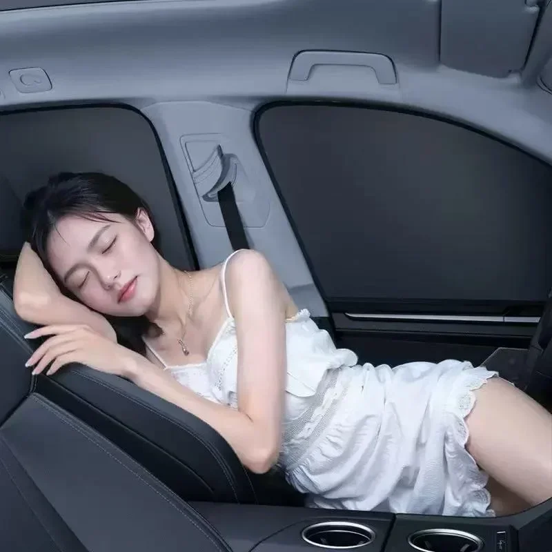 Car Window Sunshade Cover Summer UV Protection Car Side Fron