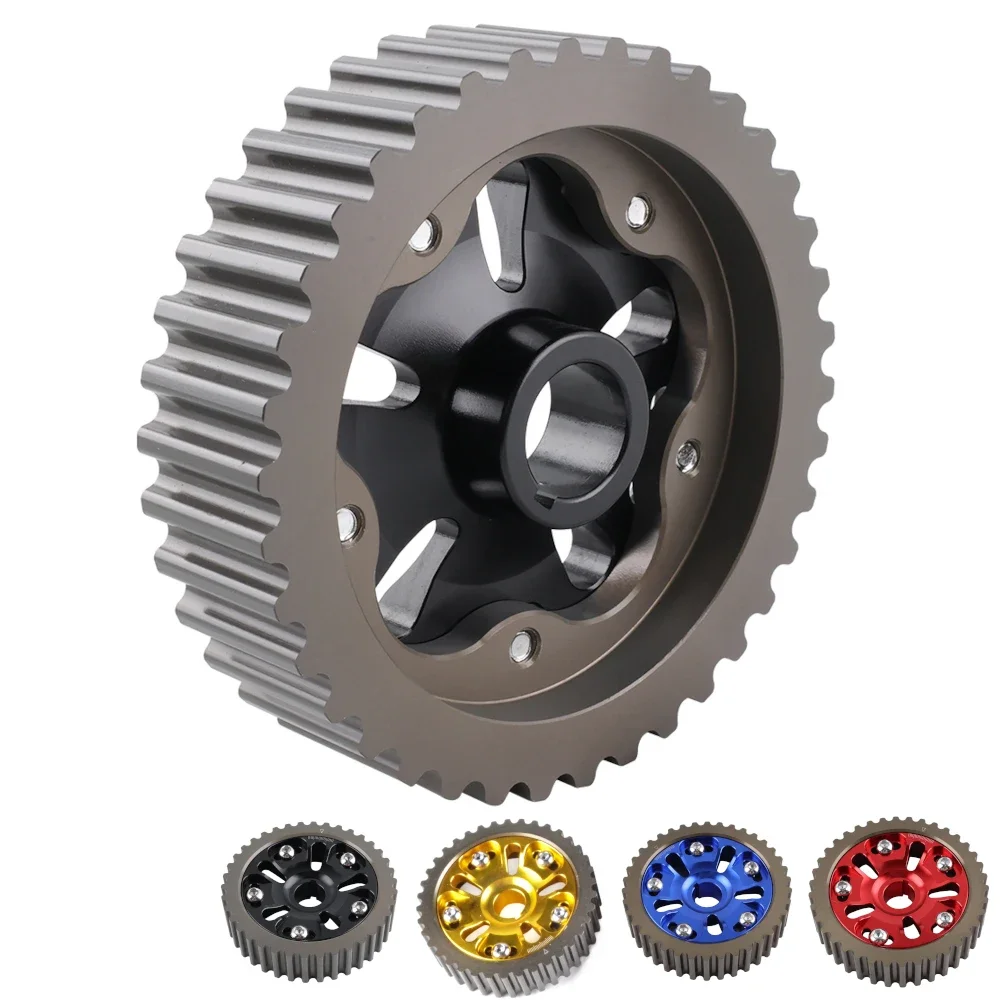 D Series Adjustable Cam Gear Timing Gear Pulley Gold Blue Black Red For Honda Civic 92-95 Wear Parts